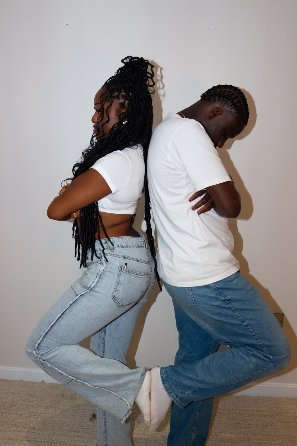 Cornrows and locs